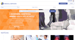 Desktop Screenshot of medicalservices.com.br